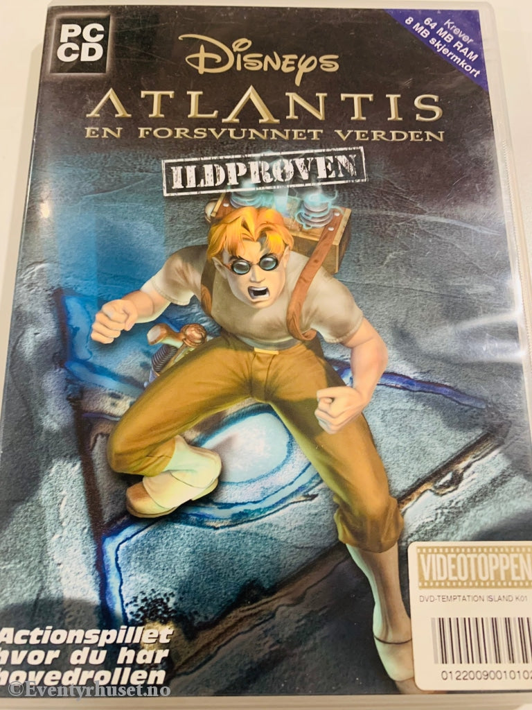 Disney Pc Spill: Atlantis - En Forsvunnet Verden Ildprøven. Spill