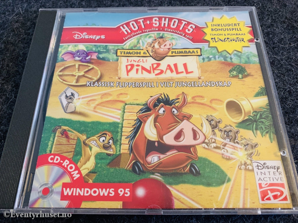 Disney Pc-Spill. Timon & Pumba. Pinball. Pc Spill