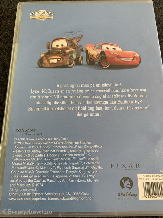 Disney Pixar. Biler Lytt & Les. 2006. Cd Bok.