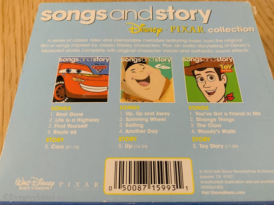 Disney Pixar Collection. Songs And Story. 3 X Cd. Cd