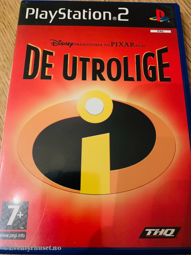 Disney Pixar De Utrolige. Ps2. Ps2