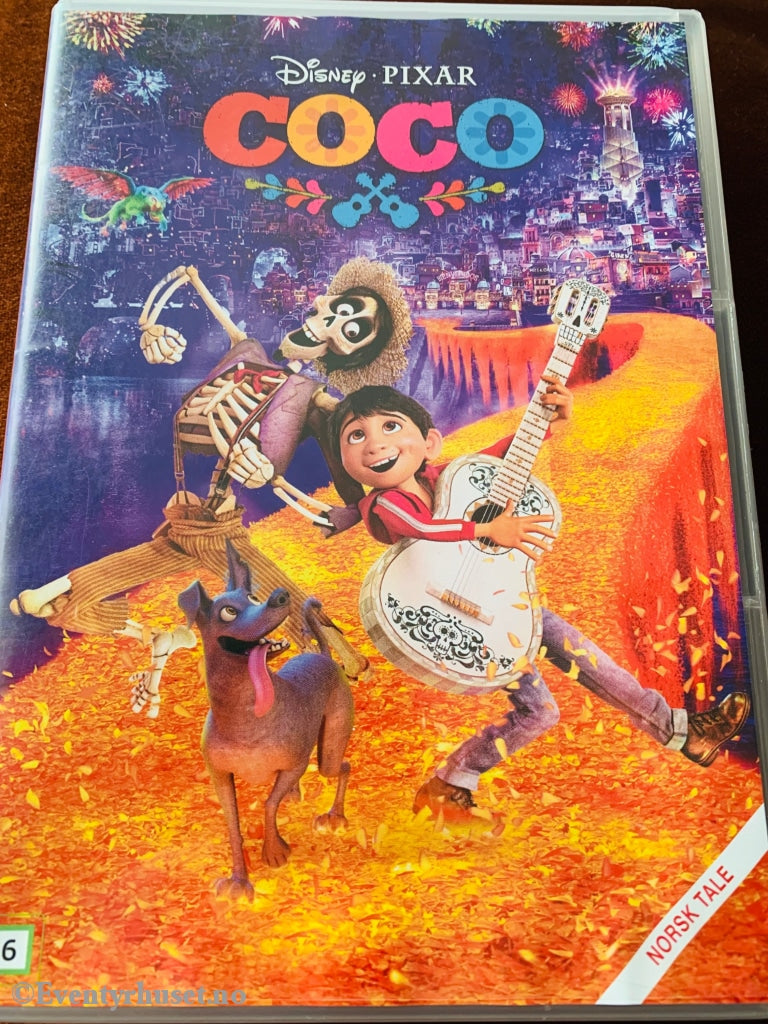 Disney Pixar Dvd Coco 2018 Eventyrhuset 4205