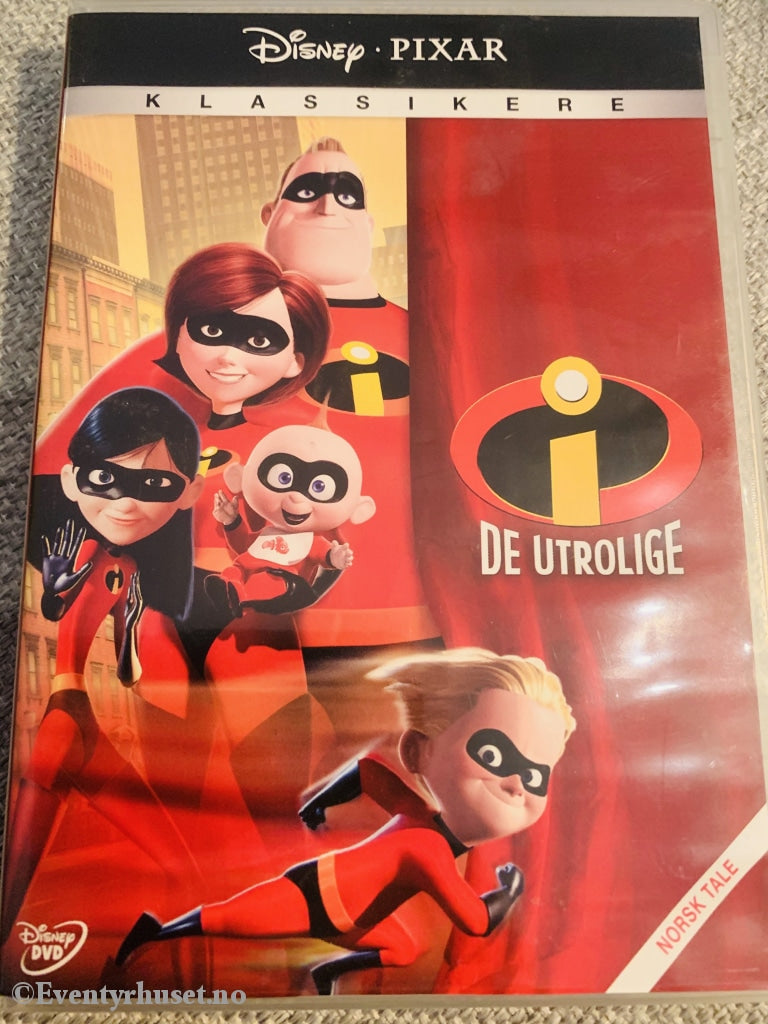 Disney Pixar Dvd. De Utrolige. Dvd