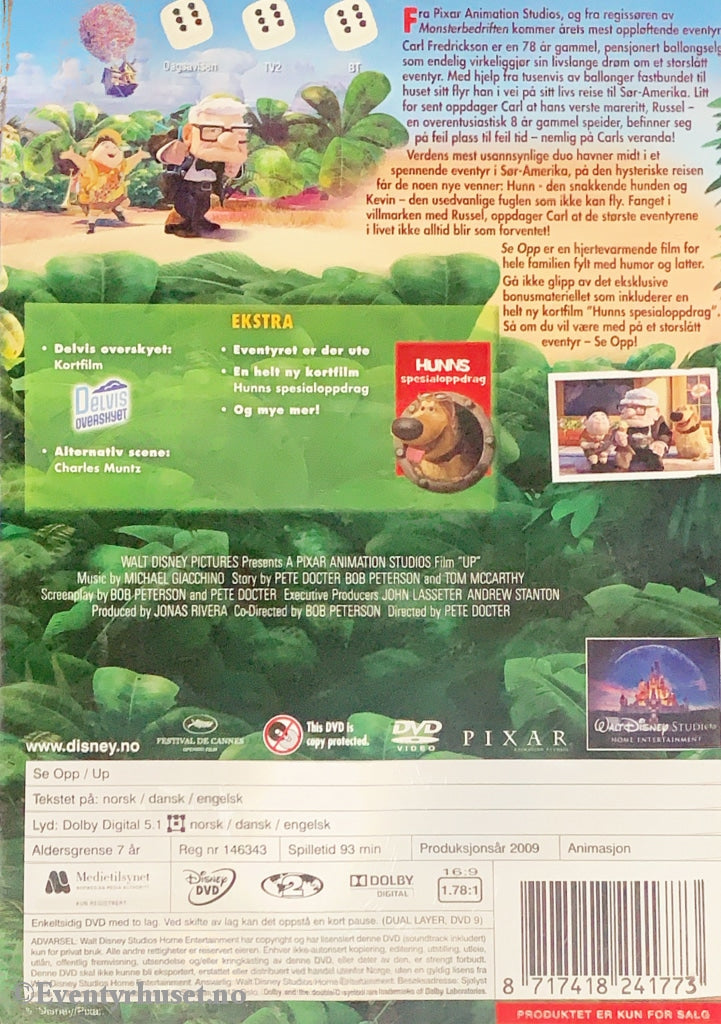 Disney Pixar Dvd. Se Opp. Dvd