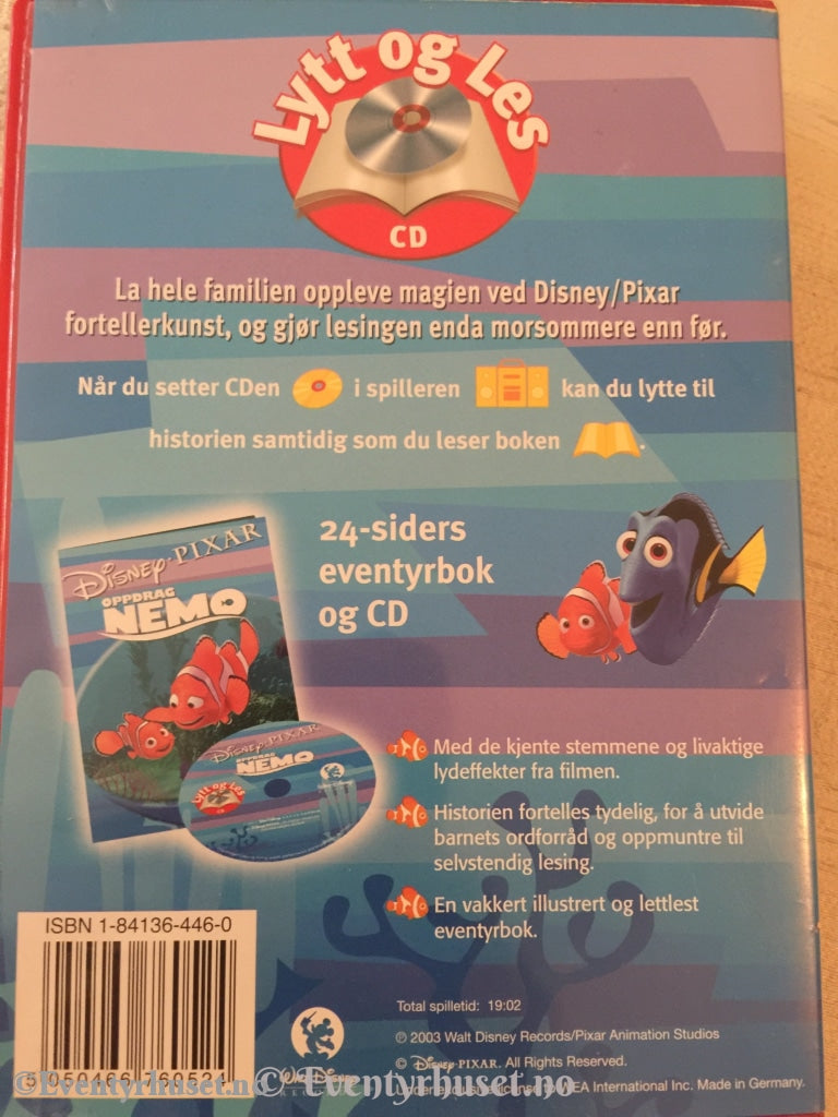 Disney Read Along. Oppdrag Nemo. Lydbok