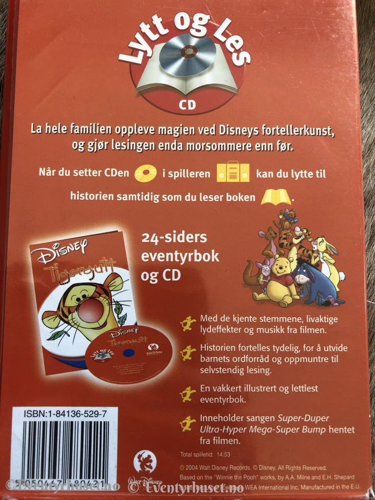 Disney Read Along. Tigergutt. Lydbok