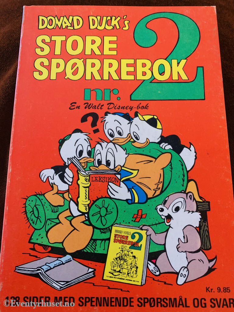 Disney´s Donald Duck´s Store Spørrebok. Vol. 2. 1972. Pocketbok