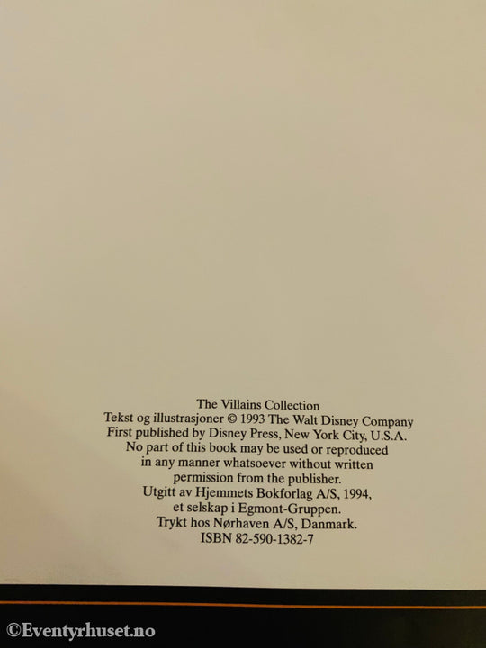 Disney´s Hekser Trollmenn Og Andre Bedragere. 1994. Eventyrbok
