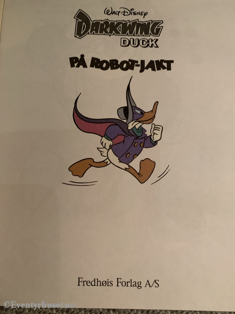 Disney Små Hefter. Nr. 27. Darkwing Duck På Robot-Jakt. Hefte