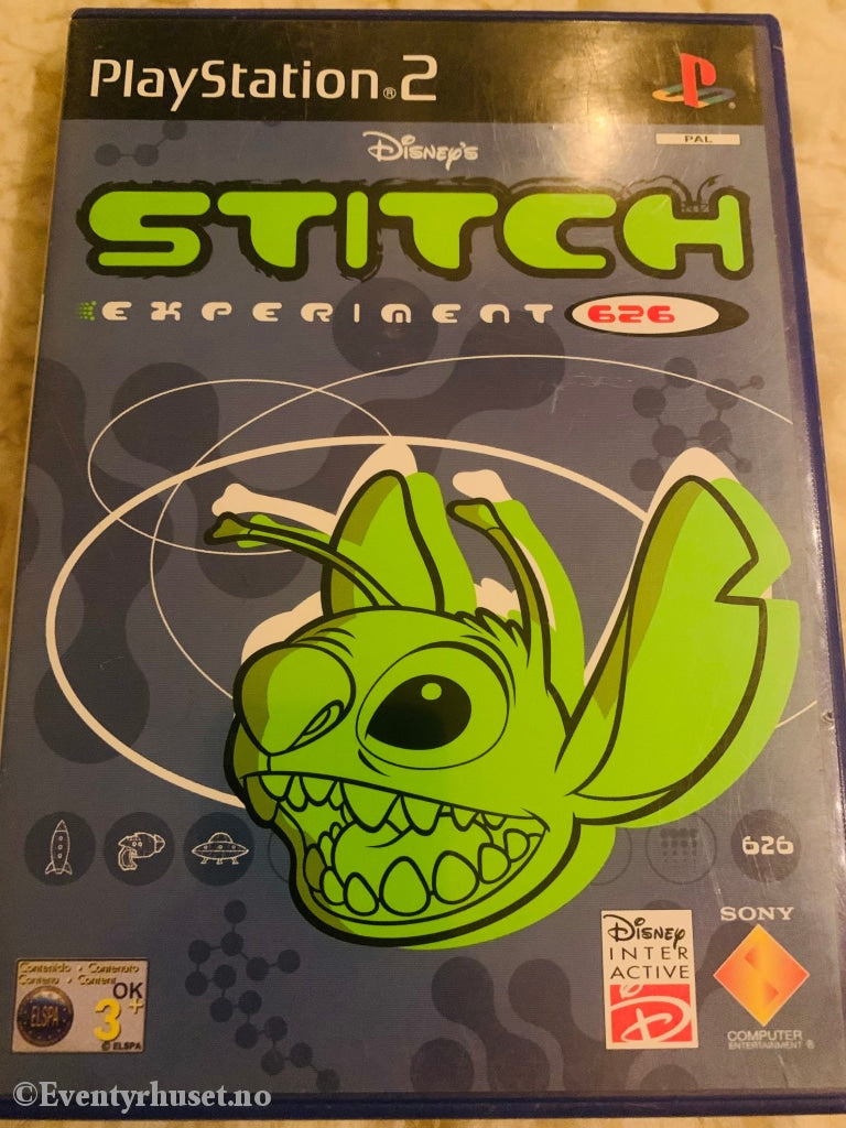 Disney Stitch - Experiment 626. Ps2. Ps2