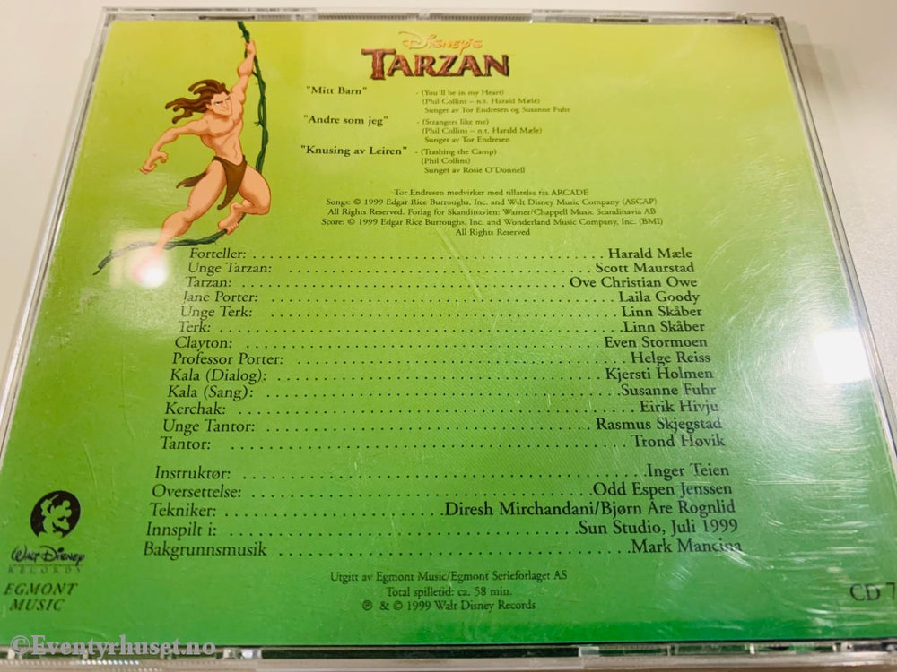 Disney. Tarzan. Cd. Cd