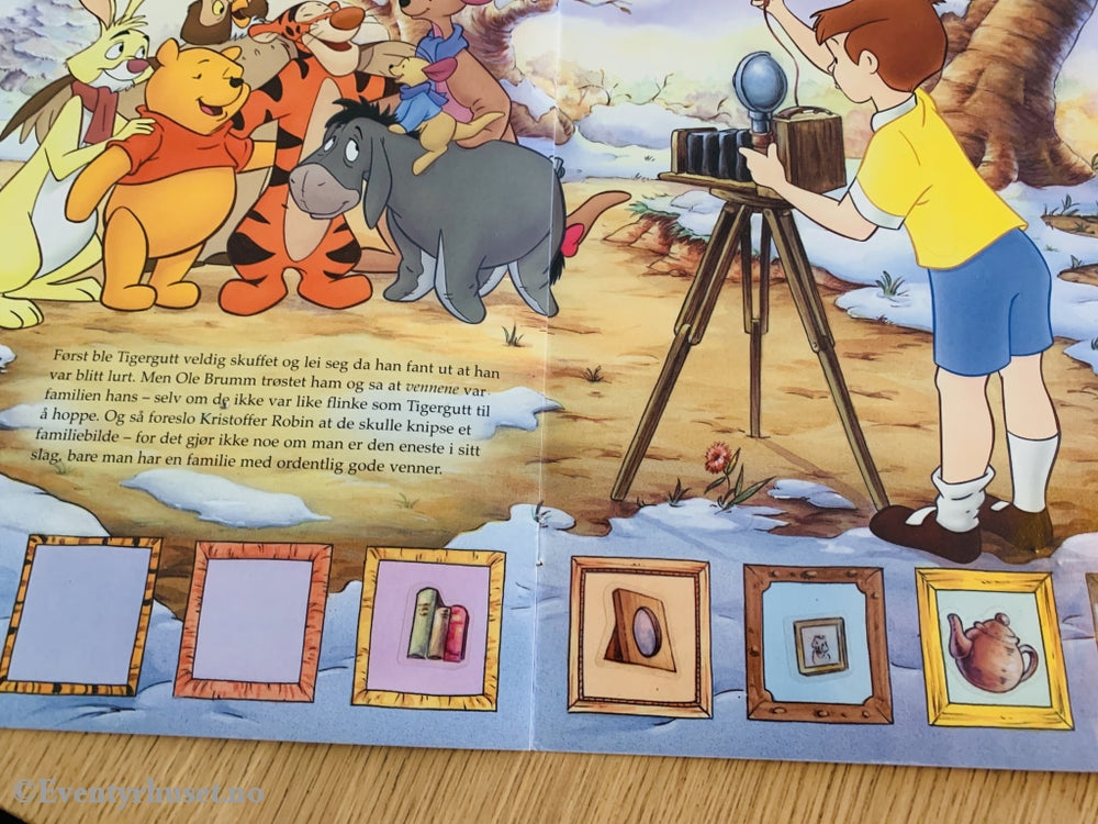 Disney Tigergutt Finner Familien Sin. Klistremerkealbum. Klistremerkealbum