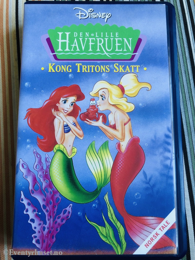 Disney Vhs. 10103820. Den Lille Havfruen. Kong Tritons Skatt. Vhs