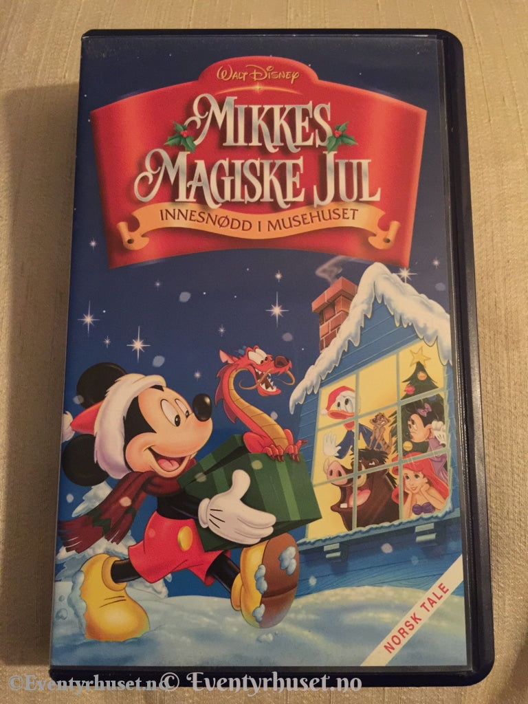 Disney Vhs. 11049120. Mikkes Magiske Jul. Vhs
