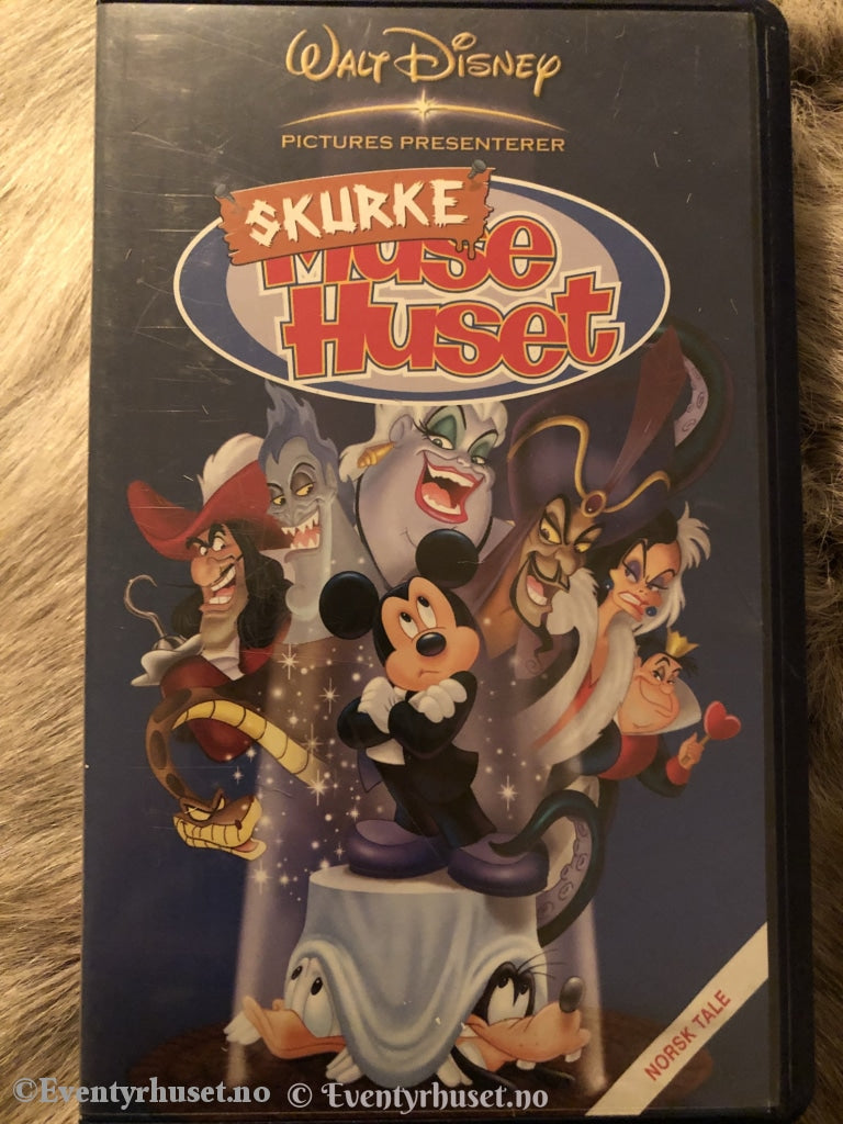 Disney Vhs. 11177320. Skurkehuset. 2002. Vhs