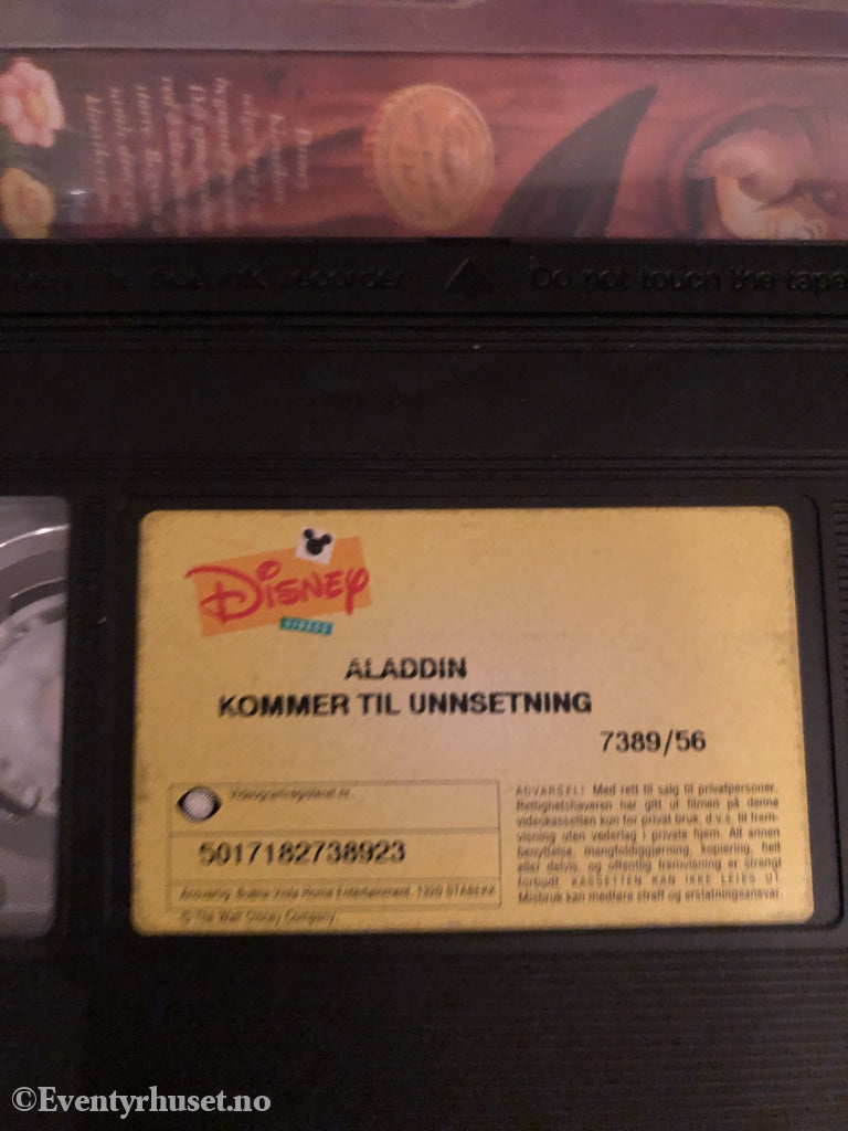 Disney Vhs 7389/56. Aladdin Kommer Til Unnsetning.