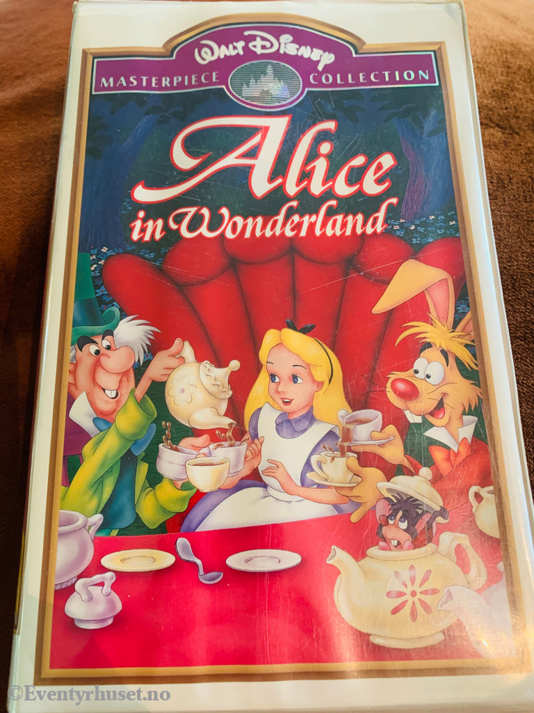 Disney VHS Big Box. Alice in Wonderland (1951). VHS Big Box.