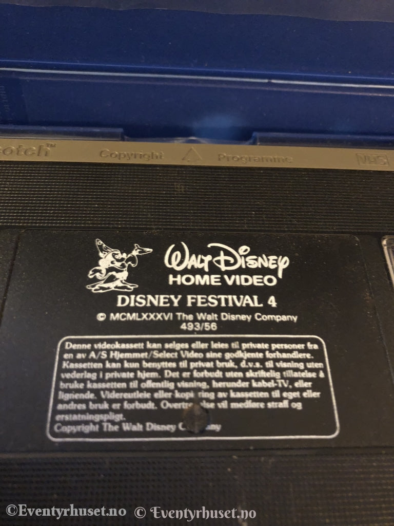 Disney Vhs Big Box. Festival 4.