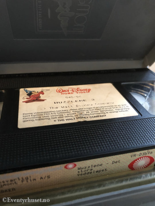 Wuzzlene 3 - Det Store Veddeløpet. 1989. Vhs Big Box.