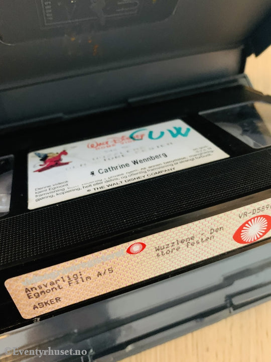 Disney Vhs Big Box. Wuzzlene 4 - Den Store Festen. 1989.