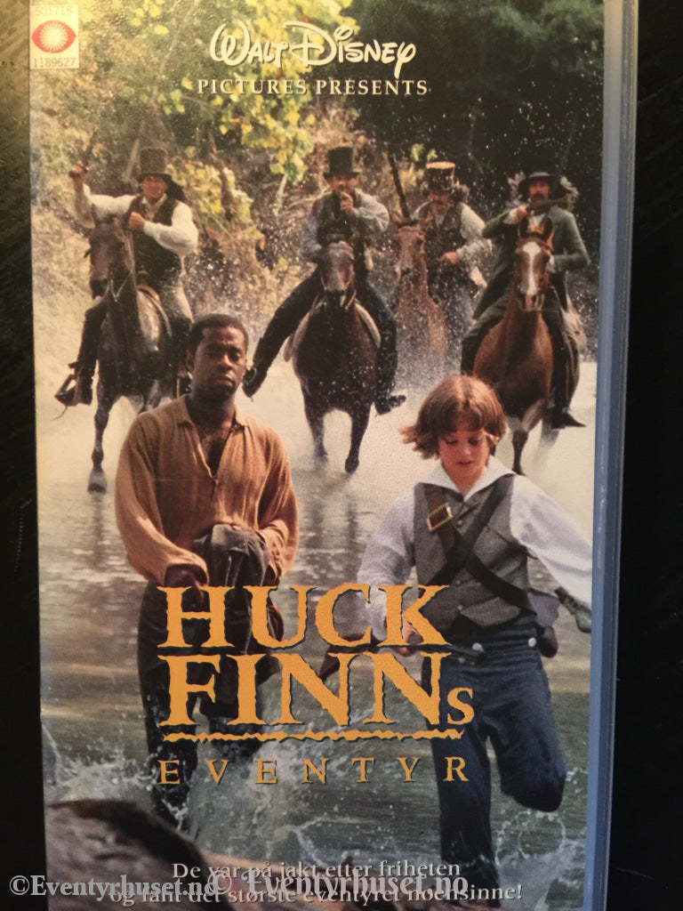 Huck Finn´s Eventyr. 1993. Vhs. Vhs