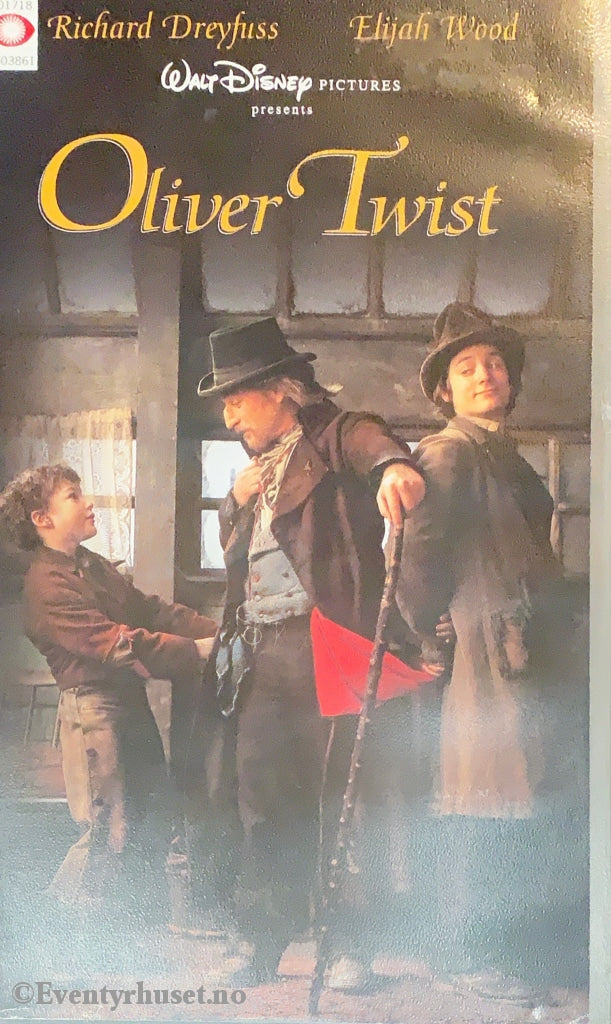 Disney Vhs Leiefilm. 290386. Oliver Twist. 1997.