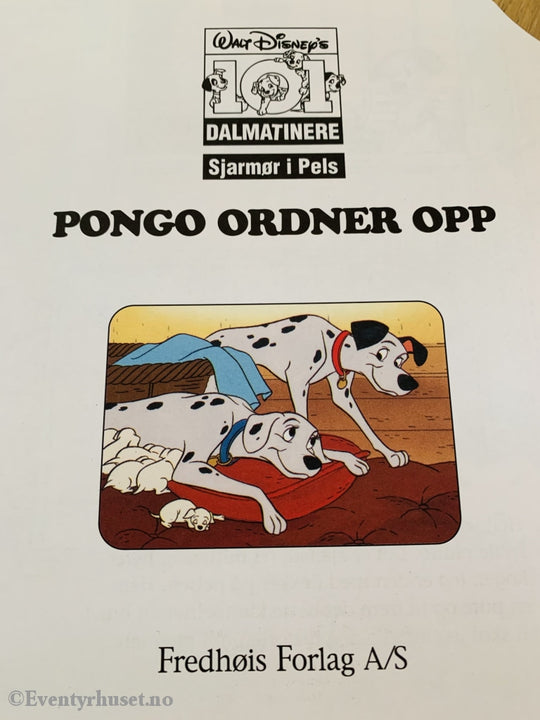 Disneys 101 Dalmatinere - Pongo Ordner Opp. 1994. Hefte Nr. 10 I Serien.