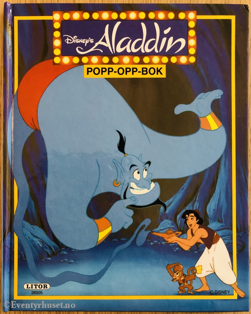 Disneys Aladdin. Popp-Opp-Bok. 1993. Fortelling