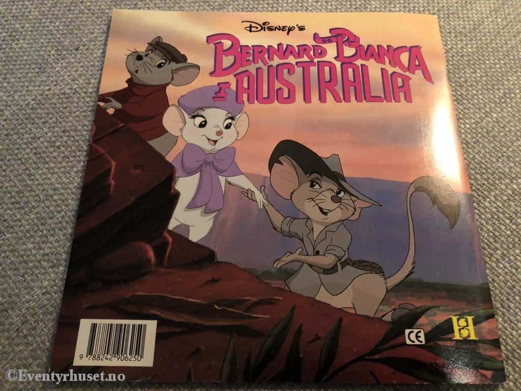 Disneys Bernard Og Bianca I Australia. 1991. Nr. 8 Serien. Tegneseriealbum