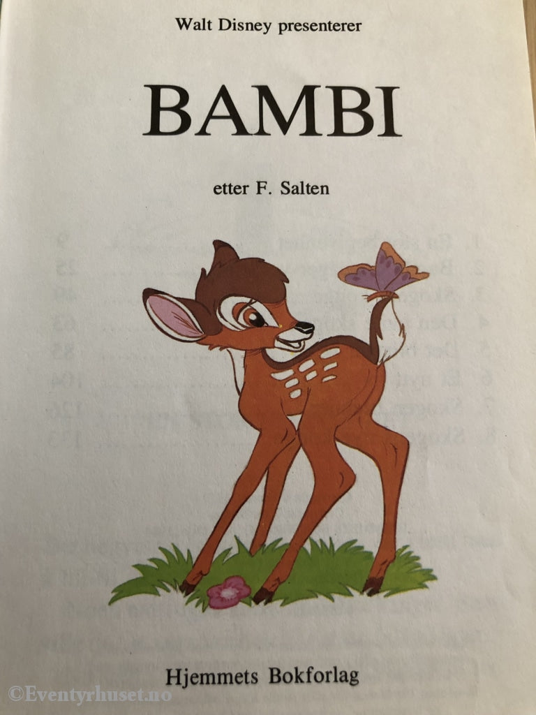 Disneys Beste. Bambi. Fortelling