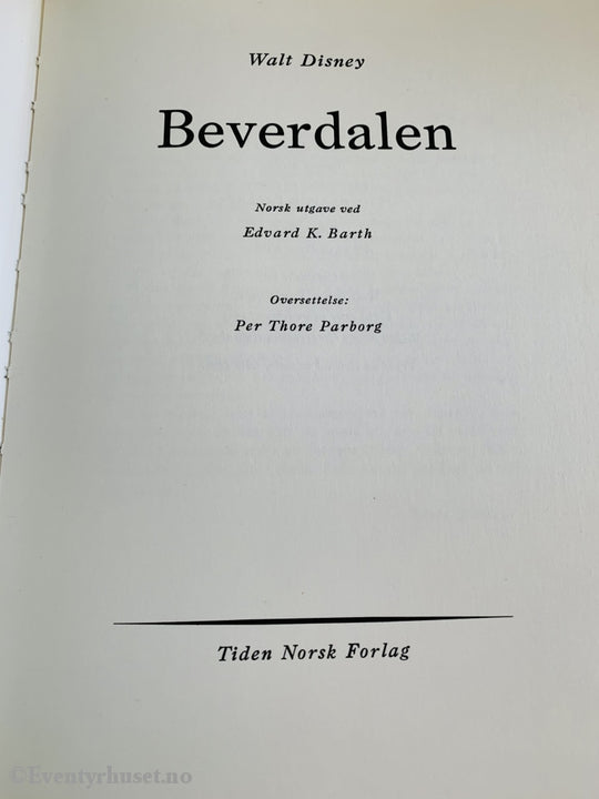 Disneys Beverdalen. 1963. Fortelling