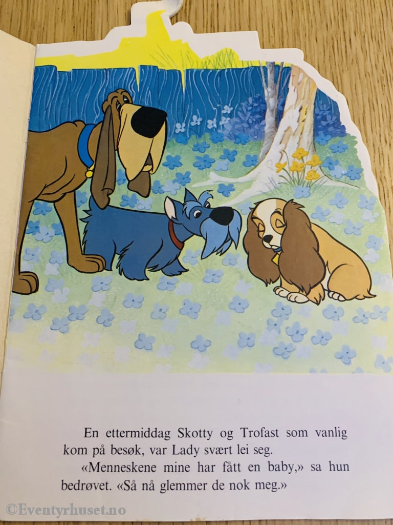Disneys Lady Og Landstrykeren. Profil-Bøkene Nr. 17. 1978. Fortelling