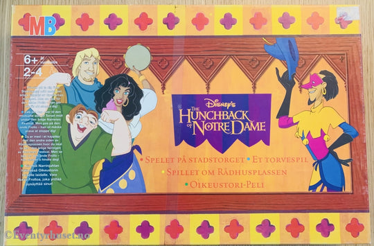 Disneys Ringeren I Notre Dame. Spillet Om Rådhusplassen. 1996. Brettspill