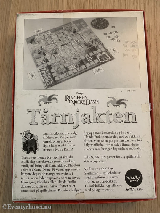 Disneys Ringeren I Notre Dame. Tårnjakten. Brettspill. Brettspill