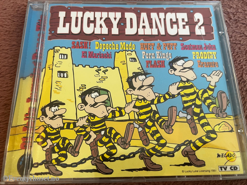 Diverse artister. 1997. Lucky Dance 2. Musikk på CD.