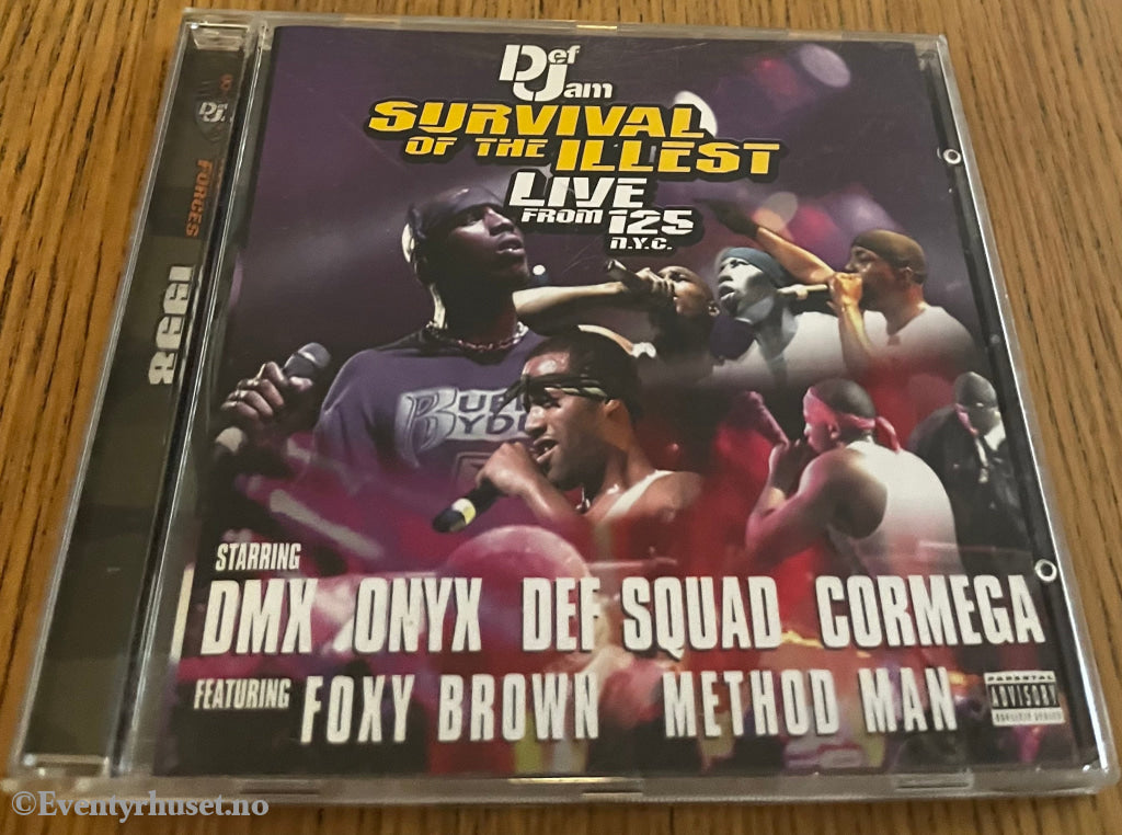 Diverse artister. 1998. Survival of the Illest Live. CD.