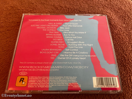 Diverse artister. 2002. Grand Theft Auto: Vice City O.S.T. Volume 4 – Flash FM. Musikk på CD.