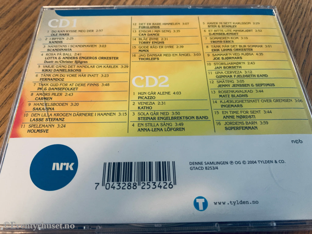 Diverse Artister. 2003. På dansefot – 10 år. CD.