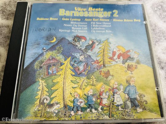 Diverse artister – Våre beste barnesanger 2. Barne-CD.