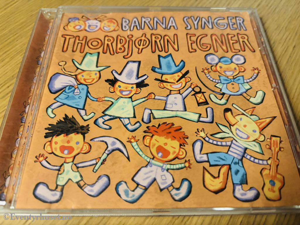Diverse barn. 2002. Barna synger Thorbjørn Egner. Musikk på CD.