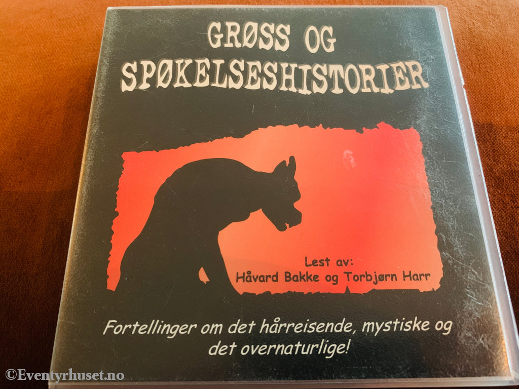 Diverse forfattere. Grøss og spøkelseshistorier. 2005. Lydbok på CD.