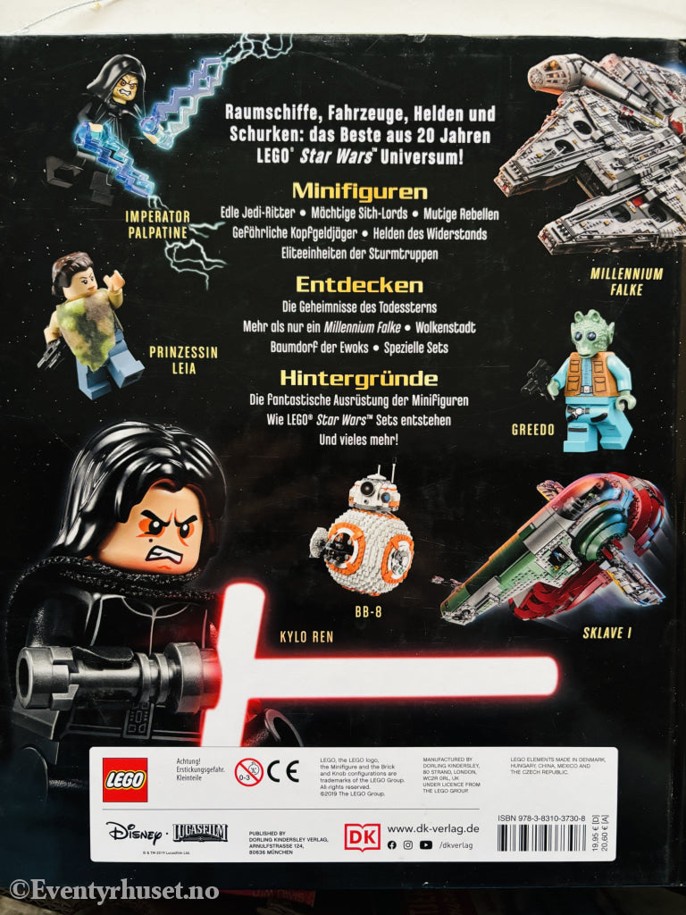 DK. LEGO Star Wars: Lexikon der Figuren, Raumschiffe und Droiden. 2019. Barnebok.