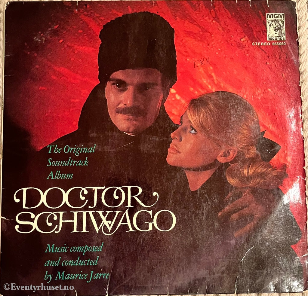 Doctor Schiwago. The Original Soundtrack Fra Filmen. Lp. Lp Plate