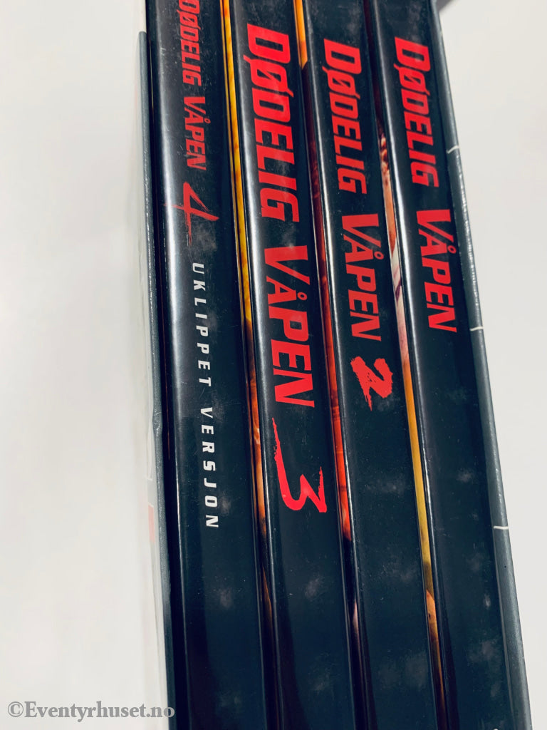 Dødelig Våpen. Dvd Samleboks.