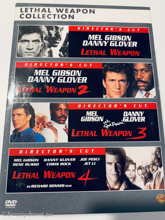 Dødelig Våpen. Dvd Samleboks.