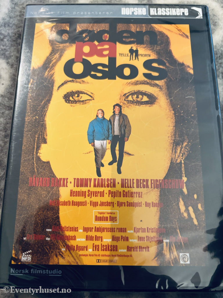 Døden på Oslo S (Norske Klassikere). DVD. Ny i plast!