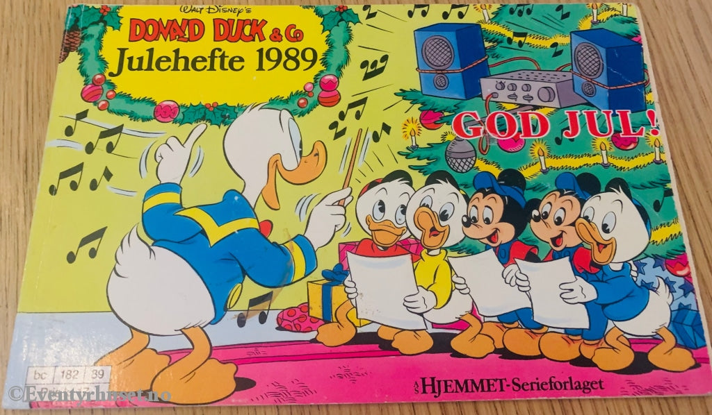 Donald Duck & Co. Julen 1989 (Disney). Julehefter