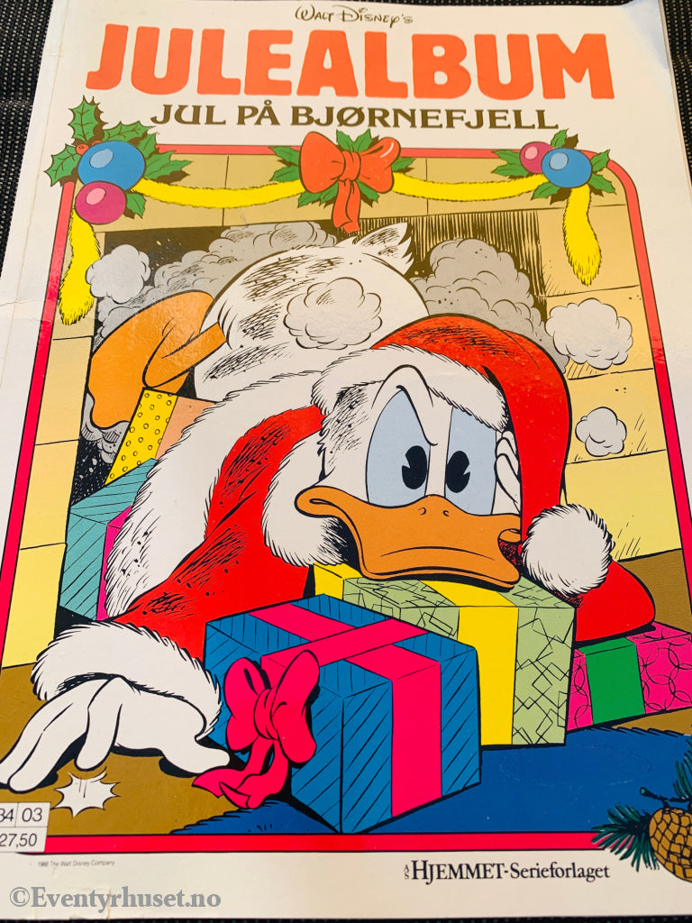 Donald Duck Julealbum: Jul på Bjørnefell 1984. Julehefte.
