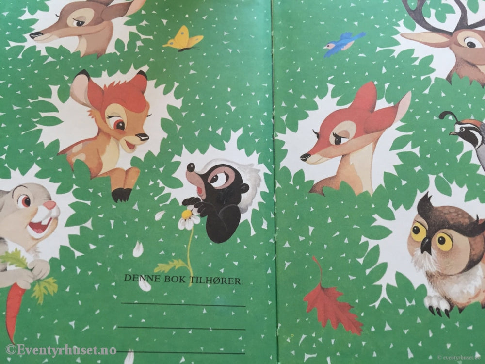Donald Ducks Bokklubb. 1978. Eventyret Om Bambi. Bokklubb