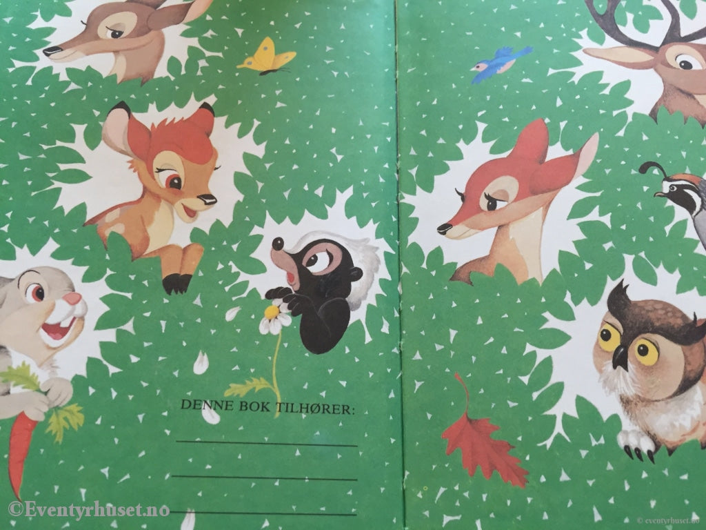 Donald Ducks Bokklubb. 1978. Eventyret Om Bambi. Bokklubb